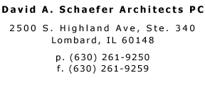 Schaefer Architect Lombard IL